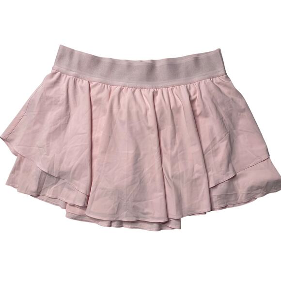 Lululemon Court Rival High Rise Tennis Skirt Sz 10 Women's Strawberry Milkshake - Picture 1 of 8